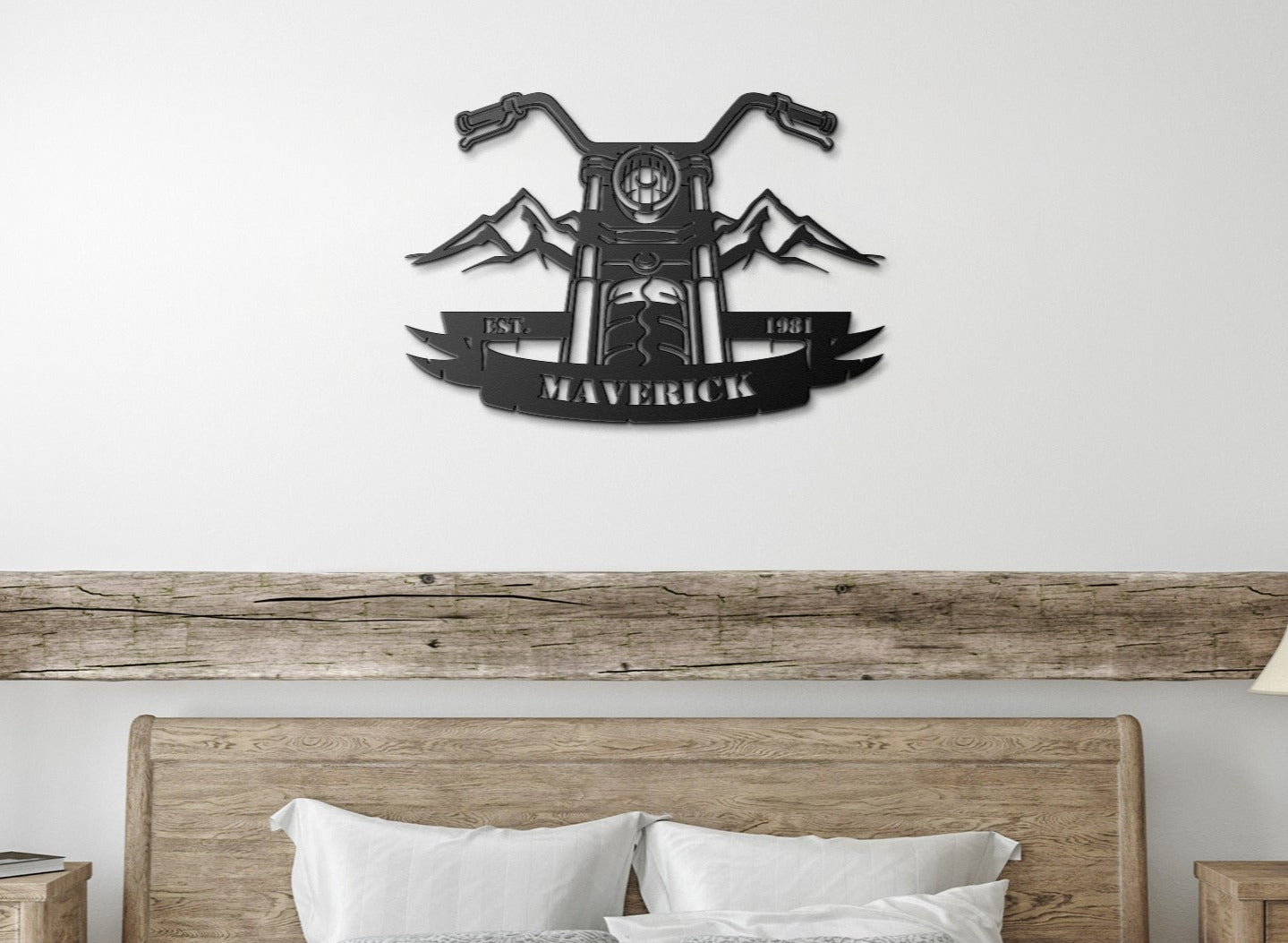 Harley Mountain Scenic | Custom Name Metal Sign