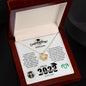 PERSONALIZED DAUGHTER GRADUATION | LOVE KNOT NACKLACE