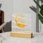 PERSONALIZED LOVE YOU TO THE MOON AND BACK | MOM ACRYLIC PLAQUE
